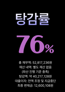 생활비 대출 돌려막기 끝에 개인회생 진행